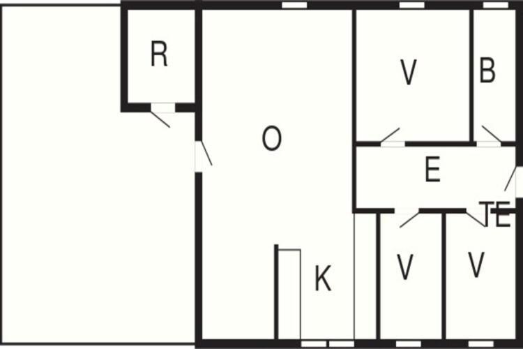 Three-Bedroom Holiday Home In Toftlund 6 Vestergard Екстер'єр фото